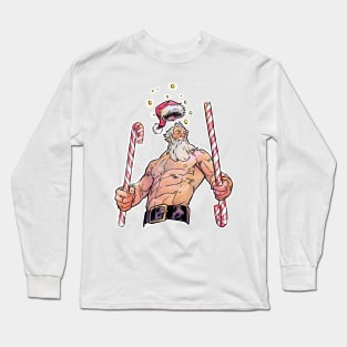 Battle Santa Long Sleeve T-Shirt